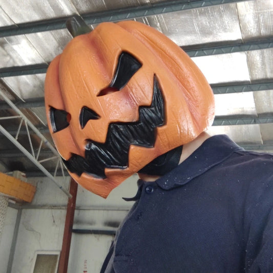 Pumpkin Head Mask