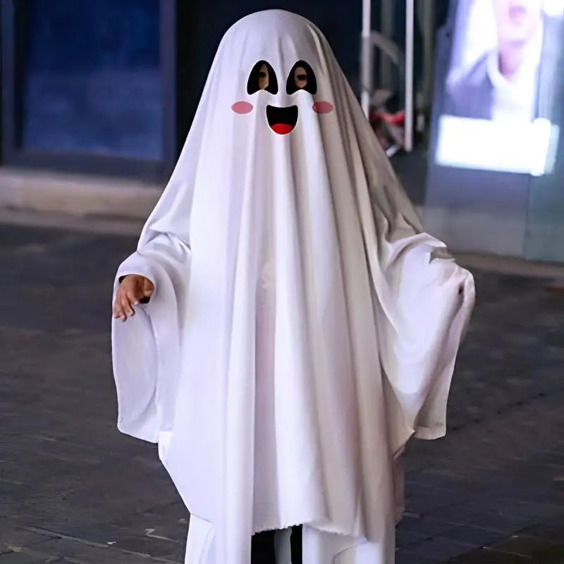 White Sheet Ghost Costume For Kids