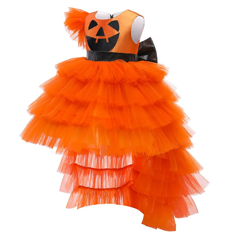 Pumpkin Witch Costume Sets for Toddlers/Girls