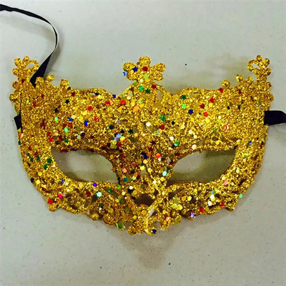 Mysterious Glitter Masquerade Party Eye Mask