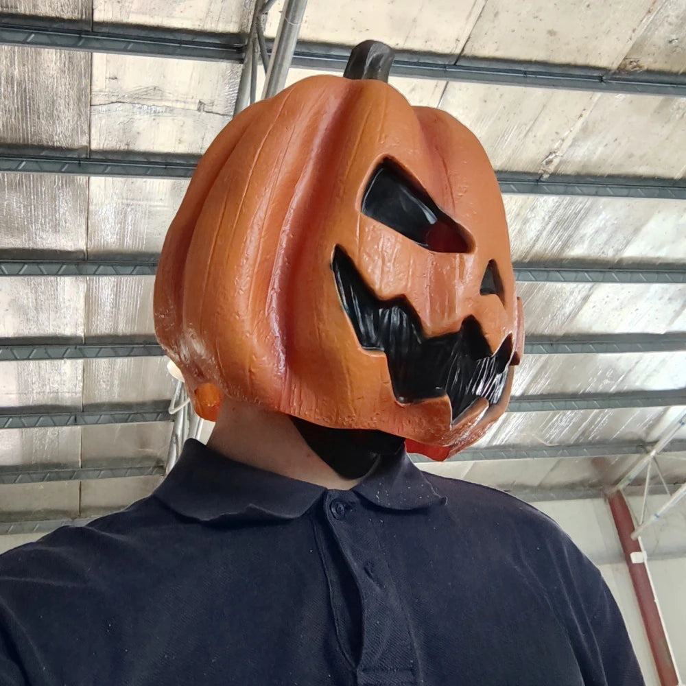 Pumpkin Head Mask