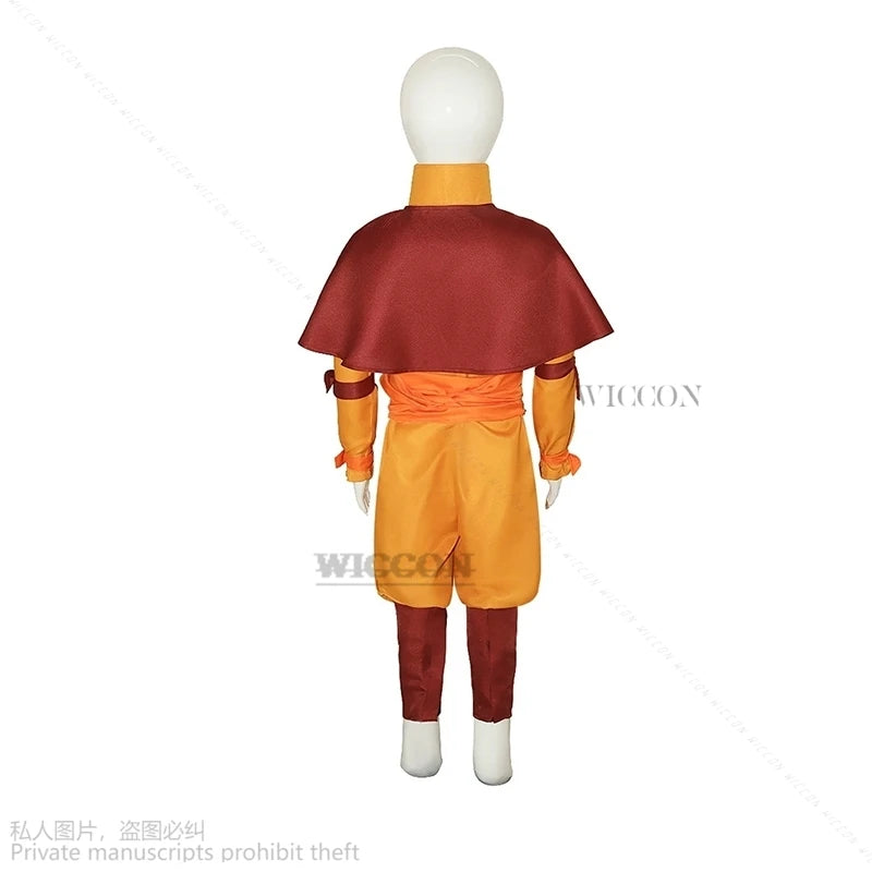 The Last Airbender Avatar Aang Cosplay Jumpsuit