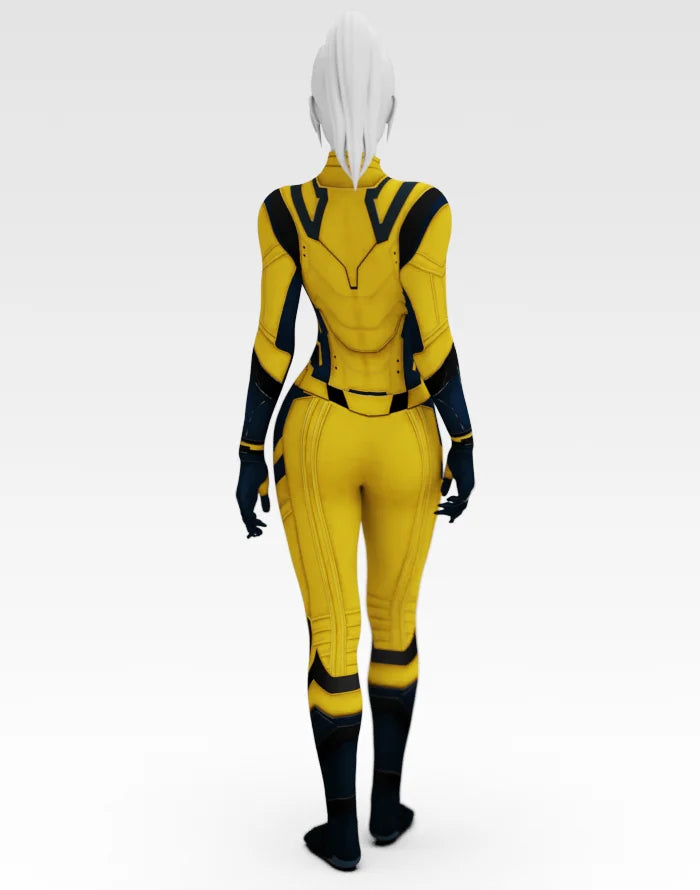 Wolverine Female Spandex Cosplay Costume