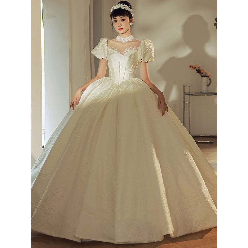 Vintage Snow White Ball Gown