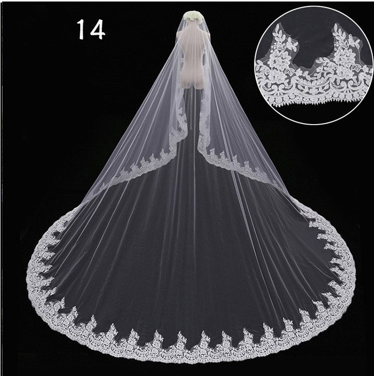 Long Fairytale Veil, your choice of style