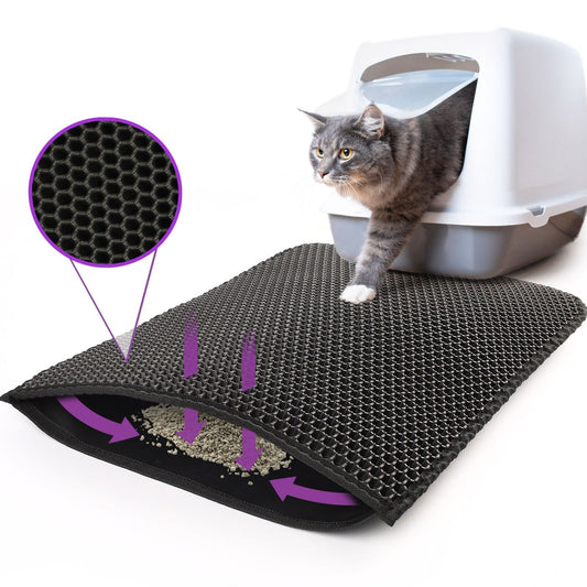 Honeycomb Double Layer EVA Cat Litter Pad