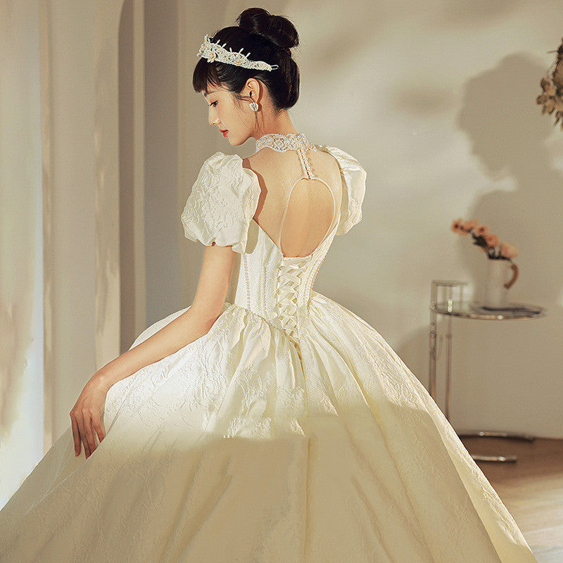 Vintage Snow White Ball Gown