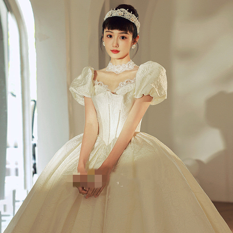 Vintage Snow White Ball Gown