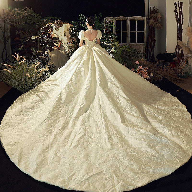 Vintage Snow White Ball Gown