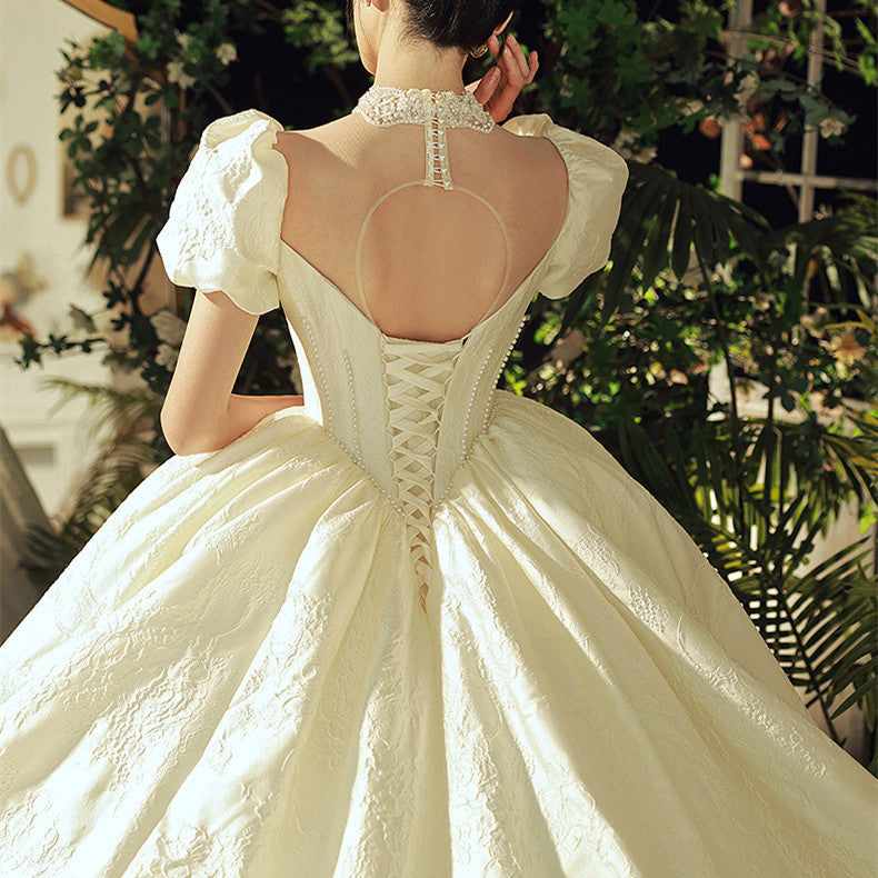 Vintage Snow White Ball Gown