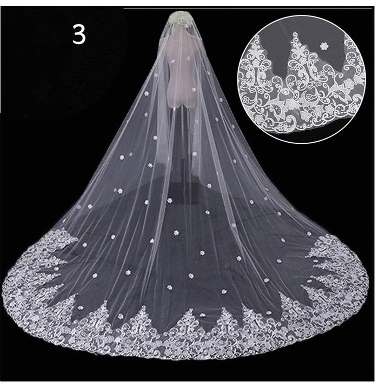 Long Fairytale Veil, your choice of style