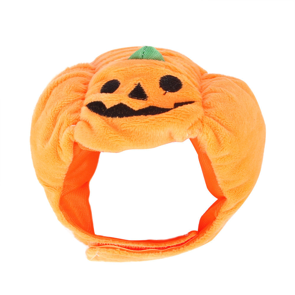 Adorable Pumpkin Pet Halloween Hat