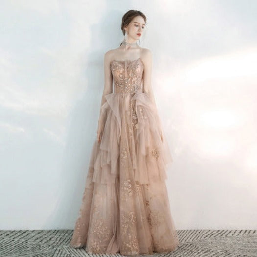 Toast Tulle and Lace Dress