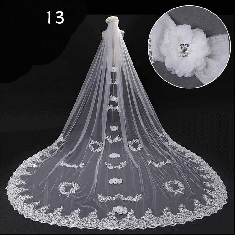 Long Fairytale Veil, your choice of style