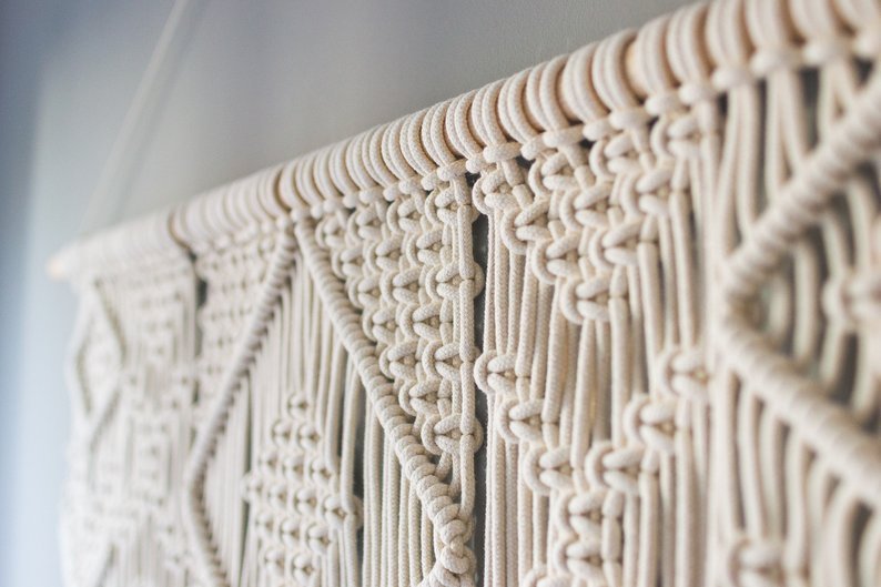 Macrame Wall Hanging Tapestry