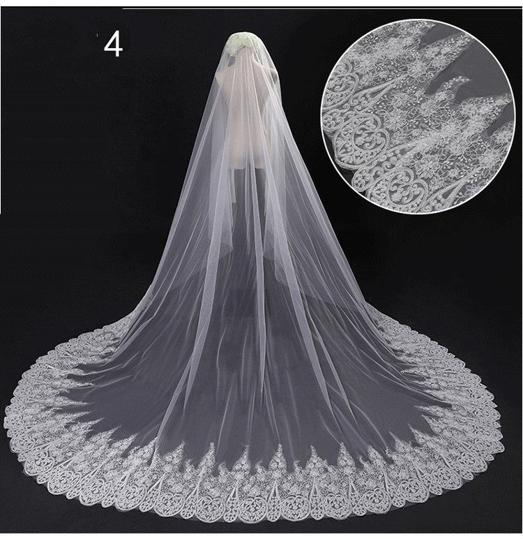 Long Fairytale Veil, your choice of style